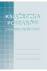 Książeczka pomiarów ciśnienia tętniczego Michalczyk i Prokop  