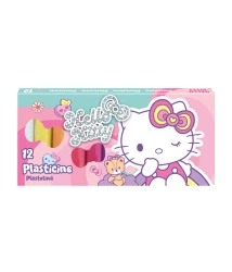 HELLO KITTY - PLASTELINA 12 KOLORÓW - PINK 1 /6/