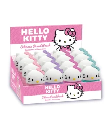 HELLO KITTY - SASZETKA SILIKONOWA /Z GŁÓWKĄ / - 16 SZT DISPLAY MIX - PINK 1 /16/