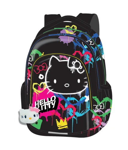 HELLO KITTY - JERRY - PLECAK SZKOLNY (15) - BLACK NEON