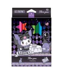 KUROMI - FLAMASTRY 12 KOLORÓW  /12/