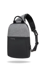 PLECAK ANTYWŁAMANIOWY - R-BAG - MAGNET GREY #