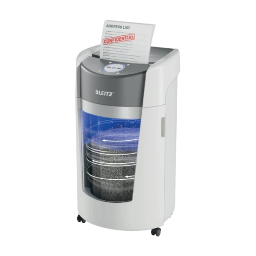 Niszczarka Leitz IQ Optimax Office 550, P5, 10 kartek, 35 l kosz