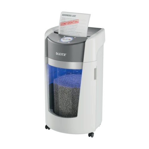 Niszczarka Leitz IQ Optimax Office 550, P5, 10 kartek, 35 l kosz