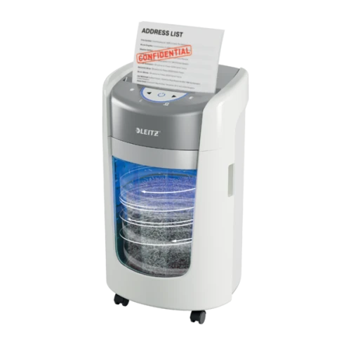 Niszczarka Leitz IQ Optimax Home Office 225, P5, 6 kartek, 15 l kosz