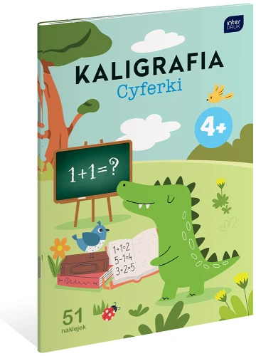 Interdruk Kaligrafia z nakl.A4 16 Cyfry+zadania