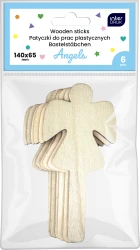 Interdruk Patyczki drewniane 6szt.Angels