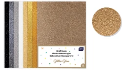Interdruk Pianka dekoracyjna 8szt GLITTER GLAM