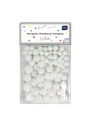 Interdruk Pompony do dekoracji 80szt.White