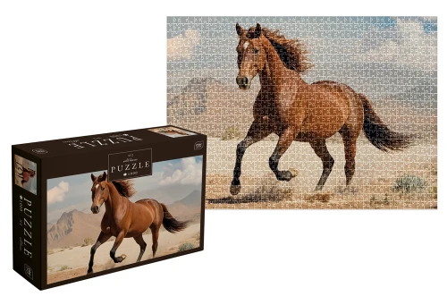 Interdruk Puzzle 1000 Wild Horses 2