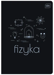 Interdruk Zeszyt A5 60 kartek w kratkę  M 70g UV Fizyka