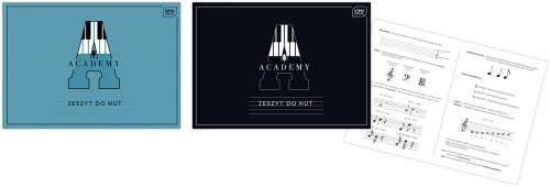 Interdruk Zeszyt do nut A5 16 Academy Hybrid