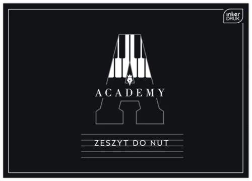 Interdruk Zeszyt do nut A5 16 Academy Hybrid