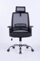 FOTEL BIUROWY 'MYKONOS', OFFICE PRODUCTS, CZARNY