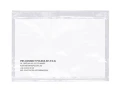 PRZYLGA KOPERTA KURIERSKA OFFICE PRODUCTS C5, 500 sztuk, TRANSPARENTNA