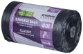 Worki na odpady DONAU EXPERT, klasyczne, LDPE, 60l, 50 szt., czarne