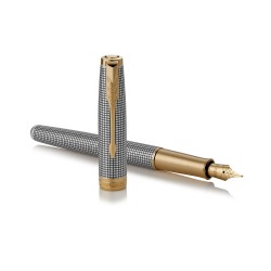 Pióro Wieczne Parker Sonnet Premium Royal Chiselled Silver Gt