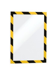 Durable Duraframe Security A4 Dwukolorowa Samoprzylepna Ramka Magyczna