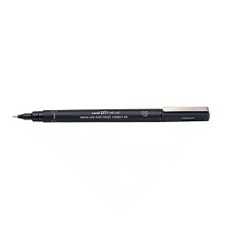 Uni-ball Cienkopis Uni  0.1mm Pin 200 Czarny