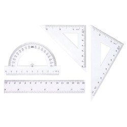 Tetis Komplet Szkolny Mały Linijka 15cm Michalczyk Bl001-Ak