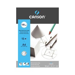 Canson Blok Techniczny Biały A4