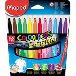 Flamastry Colorpeps Long Life 12 Sztuk  845020