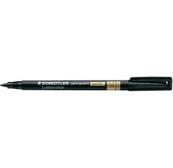 Foliopis Lumocolor Special M Wodoodporny Czarny Staedtler 4007817319024