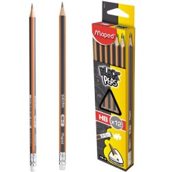 Ołówek Z Gumką Blackpeps Hb  851721