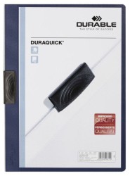 Durable Skoroszyt Zaciskowy A4 Duraquick 20 Granat 227007
