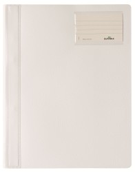 Durable Skoroszyt A4 Nieprzezroczysta Okładka 250002 biały