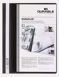 Durable Skoroszyt Prezentacyjny A4 Duraplus 257901 Czarny