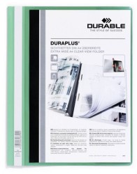 Durable Skoroszyt Prezentacyjny A4 Duraplus 257905 zielony