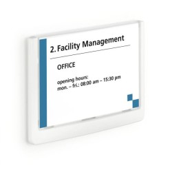 Durable Tabliczka Informacyjna Przydrzwiowa Click Sign 149x105 5 Mm