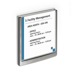 Durable Tabliczka Informacyjna Przydrzwiowa Click Sign 149x148 5mm