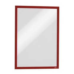 Durable Ramka Informacyjna Duraframe Magic - 5 Sztuk - Kolor Czerwony