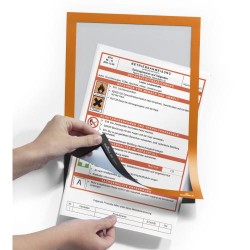 Durable Ramka Informacyjna Duraframe 10 Sztuk - Kolor Pomarańczowy