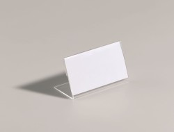 Durable Identyfikator Stołowy Z Akrylu 52x100 Mm 805519