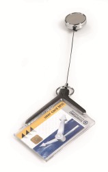 Durable Etui Do Kart Z Mechanimem Ściągającym Cardholder De Luxe Pro