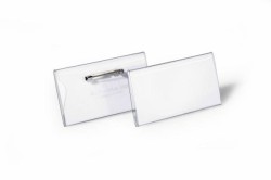 Durable Identyfikator 40x75 Mm Z Agrafką 860119