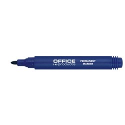Marker Permanentny Okrągły Niebieski Office Products