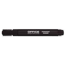 Marker Permanentny Okrągły Czarny Office Products