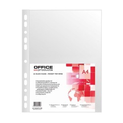 Koszulki Na Dokumenty A4 Pp Krystal 100 Sztuk Office Products