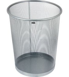 Grand Kosz Metalowy Na Papier Ty-196 / Gr-018 Siatka Srebrny 19 L