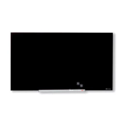 Tablica Szklana Suchościeralna Magyczna Nobo Diamond 126 X 71,1 Cm Czarna