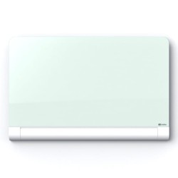 Tablica Szklana Suchościeralna Nobo Diamond Z Zaokrąglonymi Rogami 126,4 X 71,1 Cm Biała