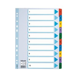 Przekładki Kartonowe Mylar A4 10 Sztuk Esselte 100161
