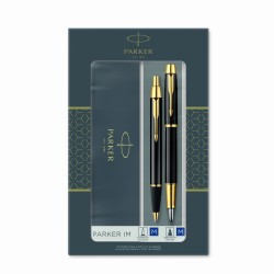 Parker Zestaw Duo Im Black Gt Długopis I Pióro Wieczne 2093216