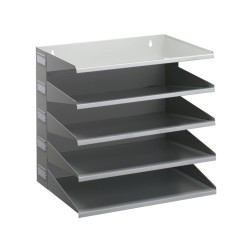 Durable Sorter Do Dokumentów 5 Półek Szary 336010