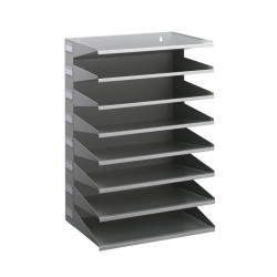 Durable Sorter Do Dokumentów 8 Półek Szary 336110