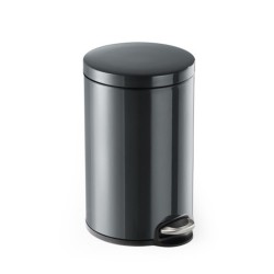 Durable Kosz Na Śmieci Okrągły Metalowy Z Pedałem 12l 341158